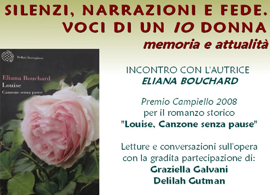 21 febbraio - incontro con Eliana Bouchard